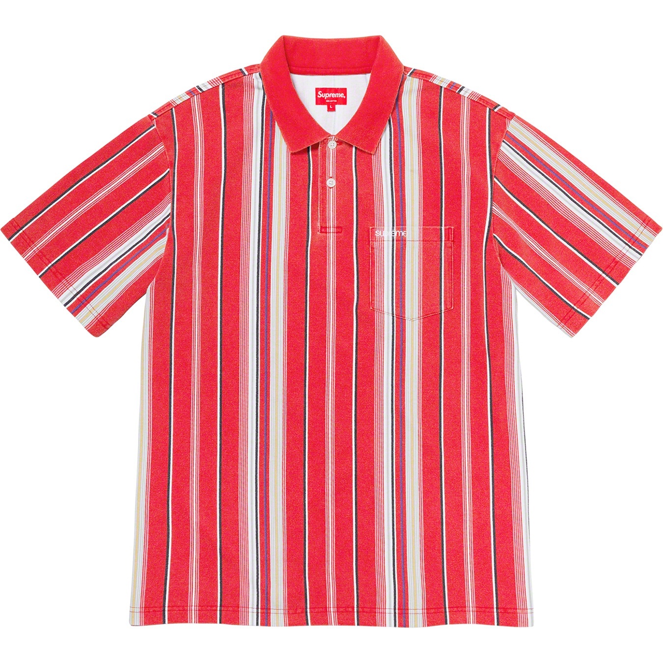 Vertical Stripe Polo view 4